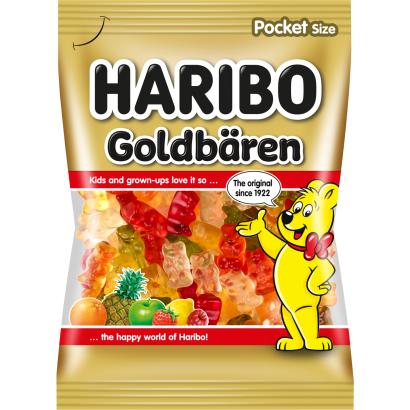 Haribo Goldbären gyümölcsízű gumicukorka 100 g