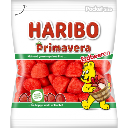 Haribo Primavera gyümölcsízű habcukorka 100 g
