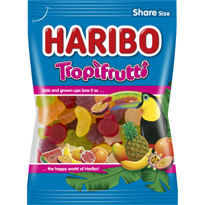 Haribo Tropifrutti gyümölcsízű gumicukorka 200 g
