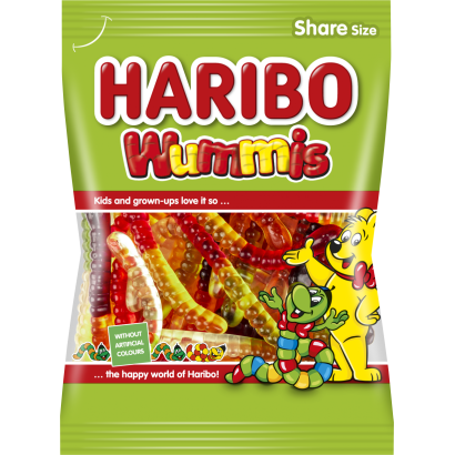 Haribo Wummis gyümölcsízű gumicukorka 200 g