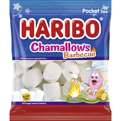 Haribo Chamallows Barbecue habcukorka 90 g