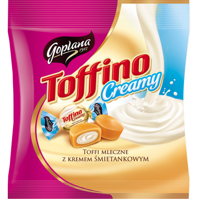 TOFFINO CREAMY Karamella tejszín ízű krémmel töltve