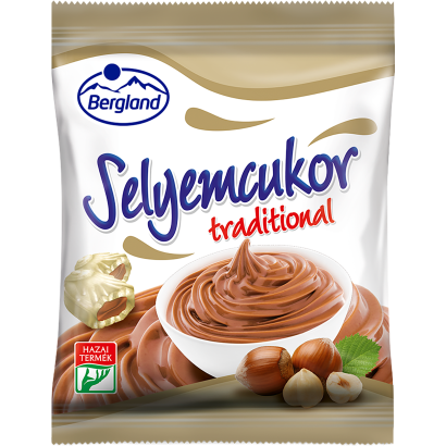 Földimogyoró krémmel töltött selyemcukorka 70 g