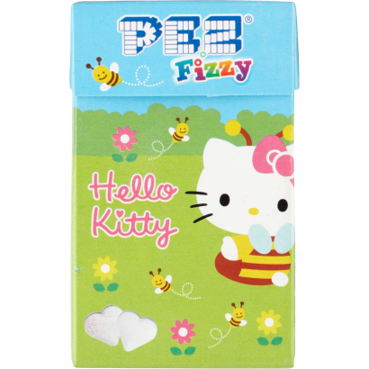 Pez Fizzy Hello Kitty gyümölcsízű pezsgő hatású cukorka 30 g