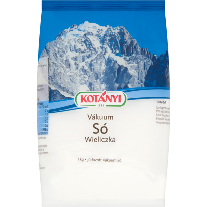 Kotányi wieliczkai jódozott vákuum só 1 kg