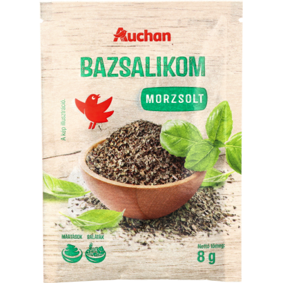 Auchan Kedvenc Morzsolt bazsalikom 8 g