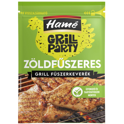 Hamé Gril Party zöldfűszeres grill fűszerkeverék 25 g
