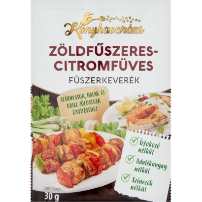 Böllér Konyhavarázs zöldfűszeres-citromfüves fűszerkeverék 30 g