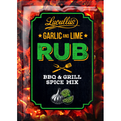 Lucullus RUB BBQ & Grill Fűszerkeverék HONEY AND CHILI 40 g