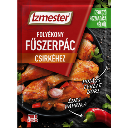 Ízmester folyékony fűszerpác csirkéhez 80 ml