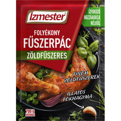 Ízmester zöldfűszeres folyékony fűszerpác 80 ml