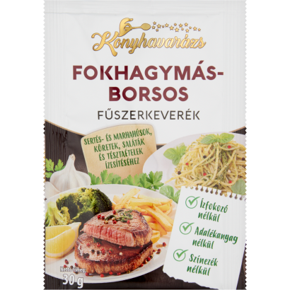 Böllér Konyhavarázs fokhagymás-borsos fűszerkeverék 30 g