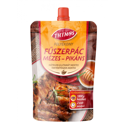 Thymos Folyékony fűszerpác mézes-pikáns 90 g