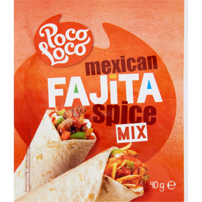 Poco loco fajita fűszerkeverék 40 g