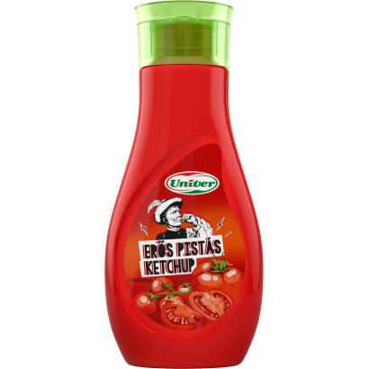 Univer Erős Pistás ketchup 470 g