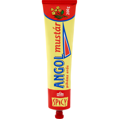 Haas spicy angol pikáns erős mustár 200 g