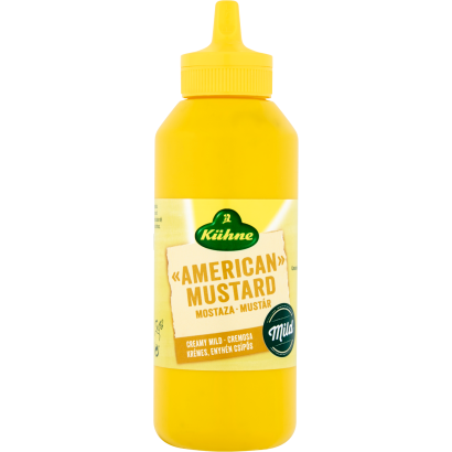 Kühne krémes, enyhén csípős mustár 255 g