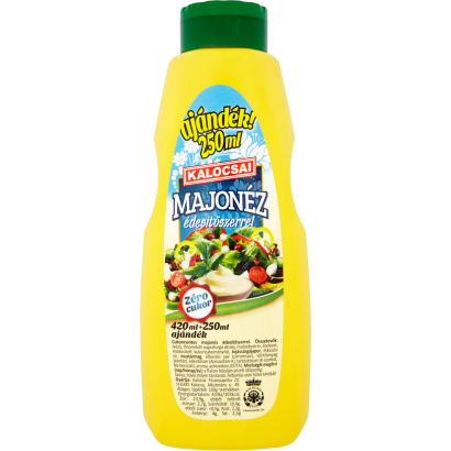 Kalocsai majonéz édesítőszerrel 670 ml