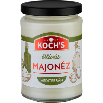 Koch’s majonéz olívaolajjal és olívabogyóval 310 g
