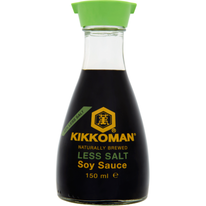 Kikkoman természetesen érlelt szójaszósz csökkentett sótartalommal 150 ml