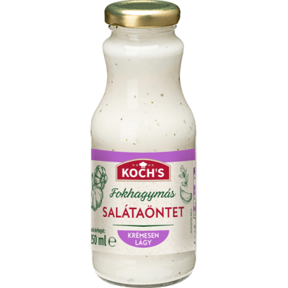 KOCHs Kerti Party fokhagymás salátaöntet 250 ml