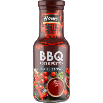 Hamé Grill Party BBQ édes & füstös grill szósz 230 ml