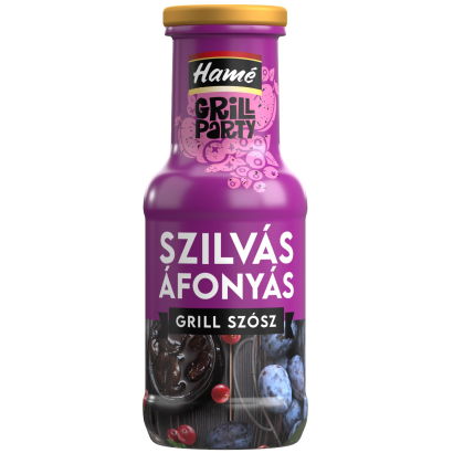 Hamé Grill Party szilvás áfonyás grill szósz 250 ml