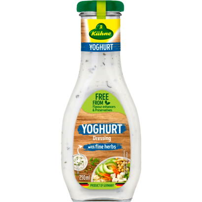Kühne joghurtos öntet sovány tejből készült joghurttal 250 ml