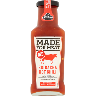 Kühne Made For Meat sriracha csípős chili szósz 235 ml