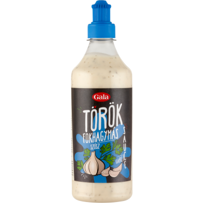 Gala török fokhagymás szósz 520 g