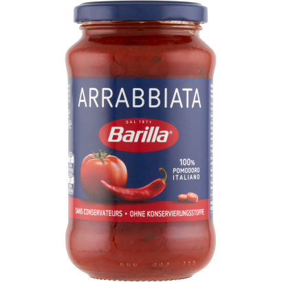 Barilla Arrabbiata paradicsomszósz csípőspaprikával 400 g