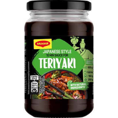 Maggi japán stílusú teriyaki édes szójaszószos szósz 355 g
