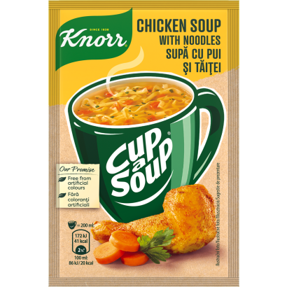 Knorr Cup a Soup instant tyúkhúsleves tésztával 12 g