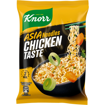 Knorr Asia Noodles ázsiai jellegű instant tésztás leves csirkés ízesítéssel 70 g