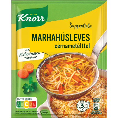Knorr marhahúsleves cérnametélttel 76 g