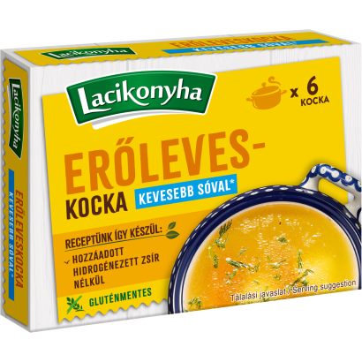 Lacikonyha erőleveskocka 6 x 10 g (60 g)