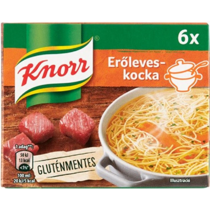 Knorr erőleveskocka 6 x 10 g (60 g)