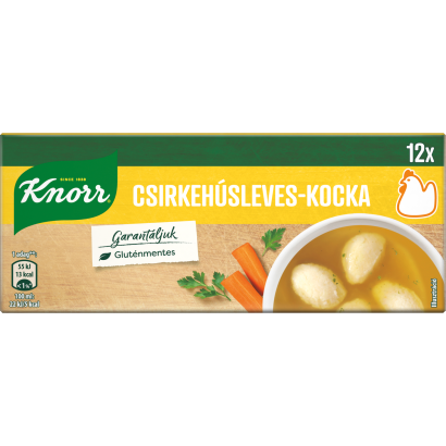 Knorr csirkehúsleves-kocka 12 x 10 g (120 g)