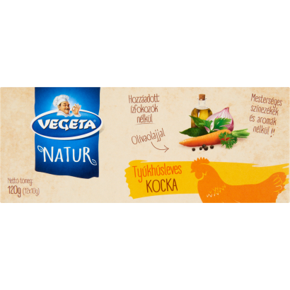 Vegeta Natur tyúkhúsleves-kocka 12 x 10 g