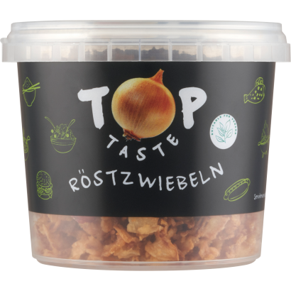 Top Taste ropogós sült hagymadarabok 100 g