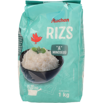 Auchan Kedvenc "A" minőségű rizs 1 kg