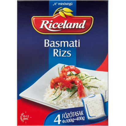Riceland Basmati rizs 4 x 100 g (400 g)