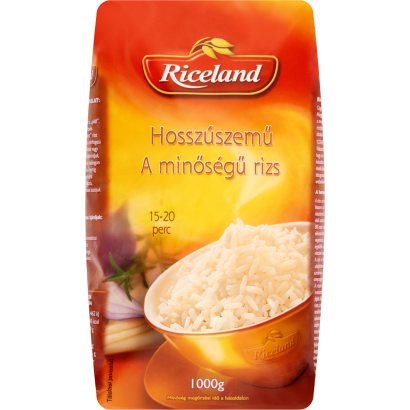 Riceland 'A' minőségű hosszúszemű rizs 1000 g