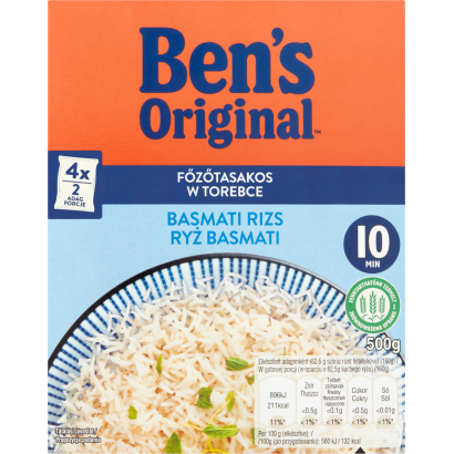 Ben's Original főzötasakos basmati rizs 500 g