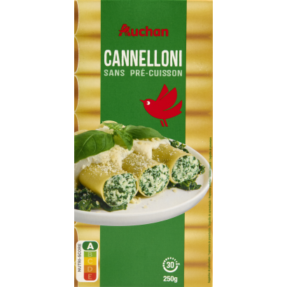 Auchan Kedvenc Cannelloni prémium minőségű tészta 250 g