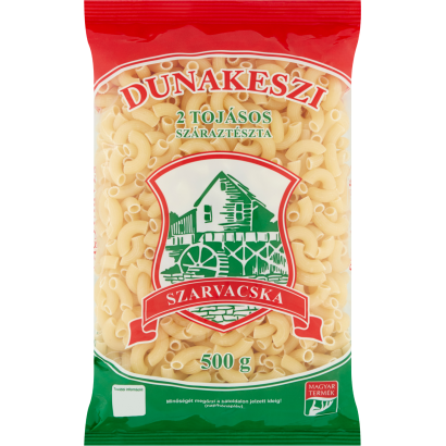 Dunakeszi szarvacska 2 tojásos száraztészta 500 g