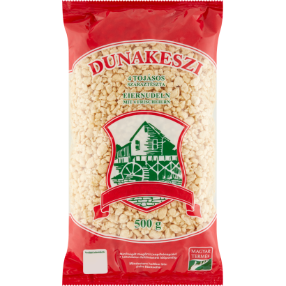Dunakeszi csipettarhonya 4 tojásos száraztészta 500 g
