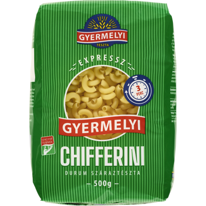 Gyermelyi Expressz Chifferini durum száraztészta 500 g