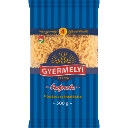 Gyermelyi copfocska 4 tojásos száraztészta 500 g