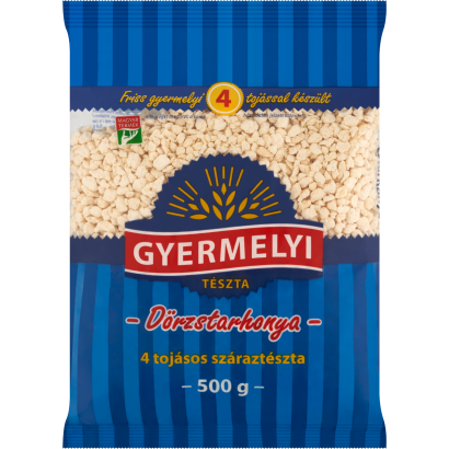 Gyermelyi dörzstarhonya 4 tojásos száraztészta 500 g